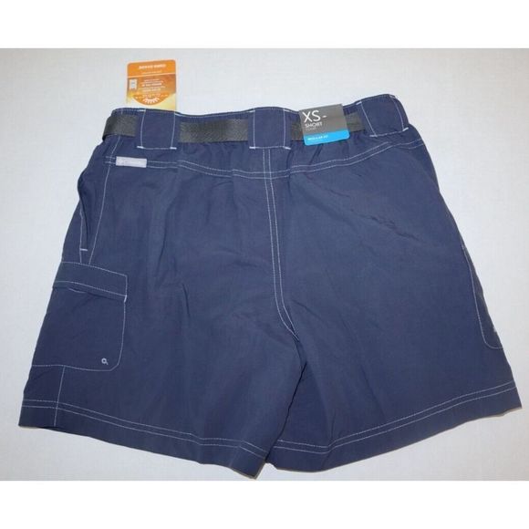 Columbia 1386071 Women's Sz XS (6) Blue Omni-Shade Sandy River Cargo Shorts - Picture 2 of 4